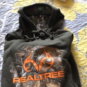 Olive green sweatshirt